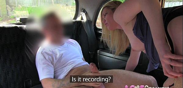  Love Creampie Mature British slut in stockings gets banged in back of taxi